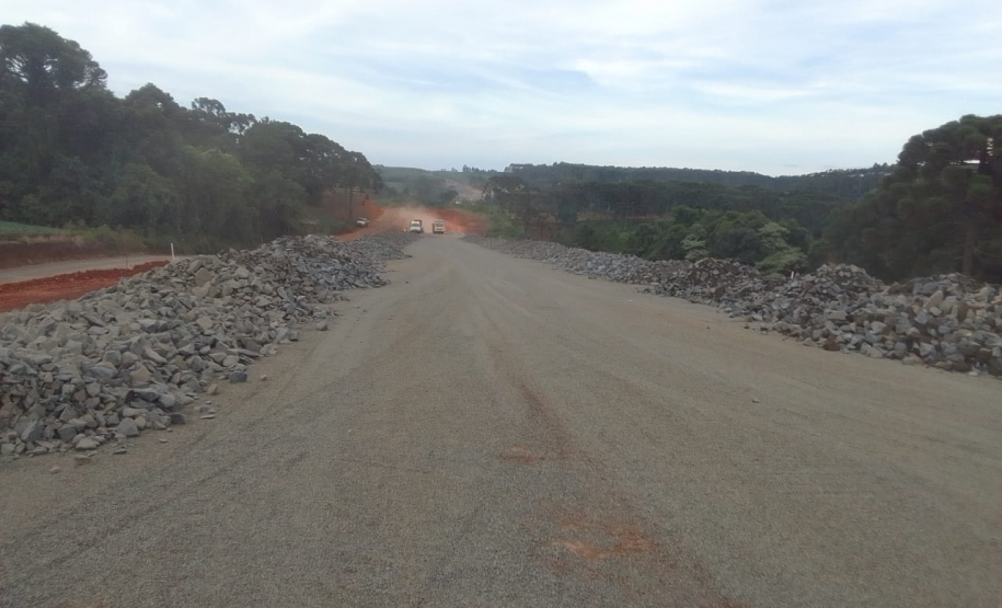 PR-160 entre Imbaú e Reserva - pavimentação