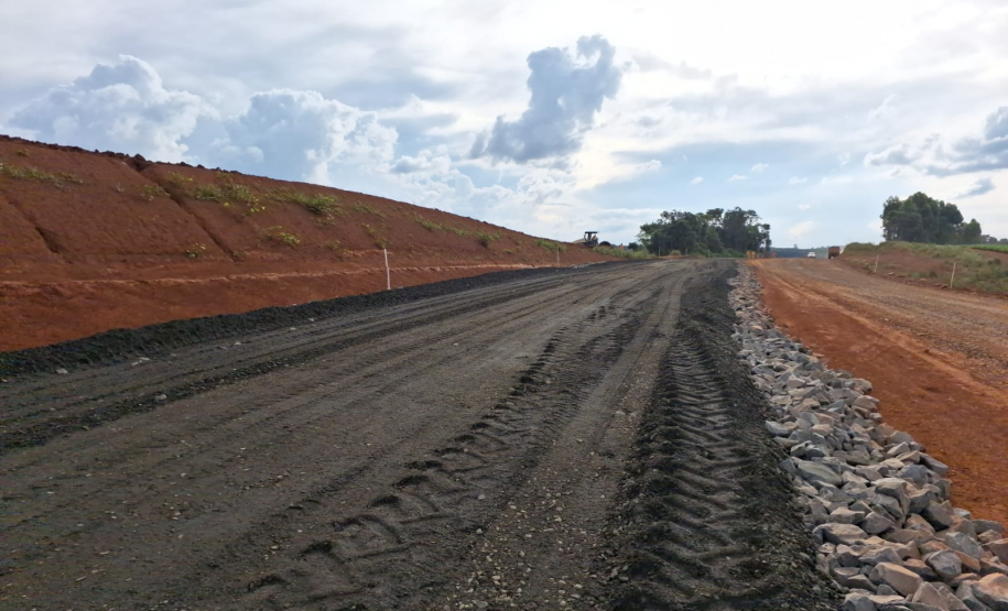 PR-160 entre Imbaú e Reserva - pavimentação