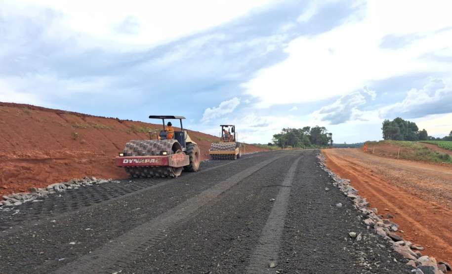 PR-160 entre Imbaú e Reserva - pavimentação