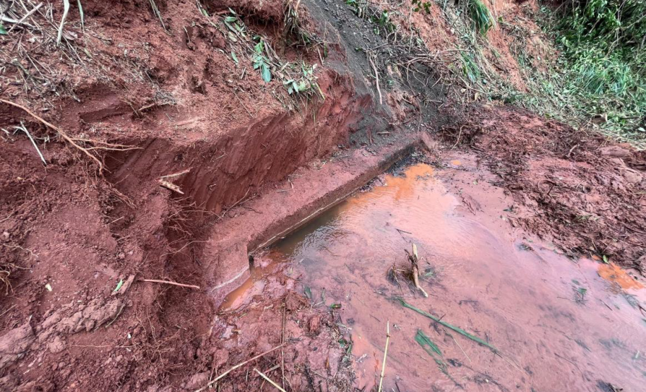 PR-477 - Bueiro a jusante