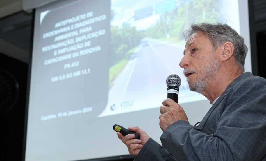 Audiência pública da duplicação entre Guaratuba e Garuva