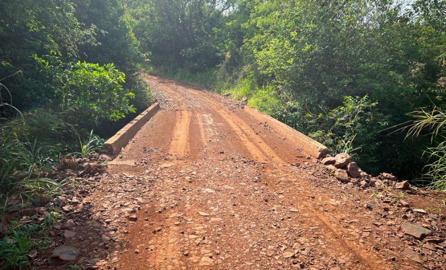 Ponte na Estrada Birigui em Formosa do Oeste