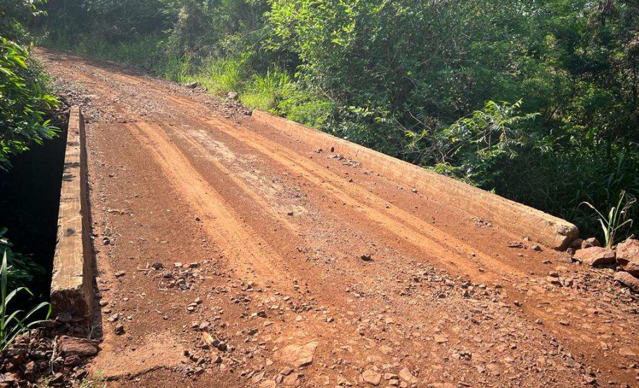 Ponte na Estrada Birigui em Formosa do Oeste