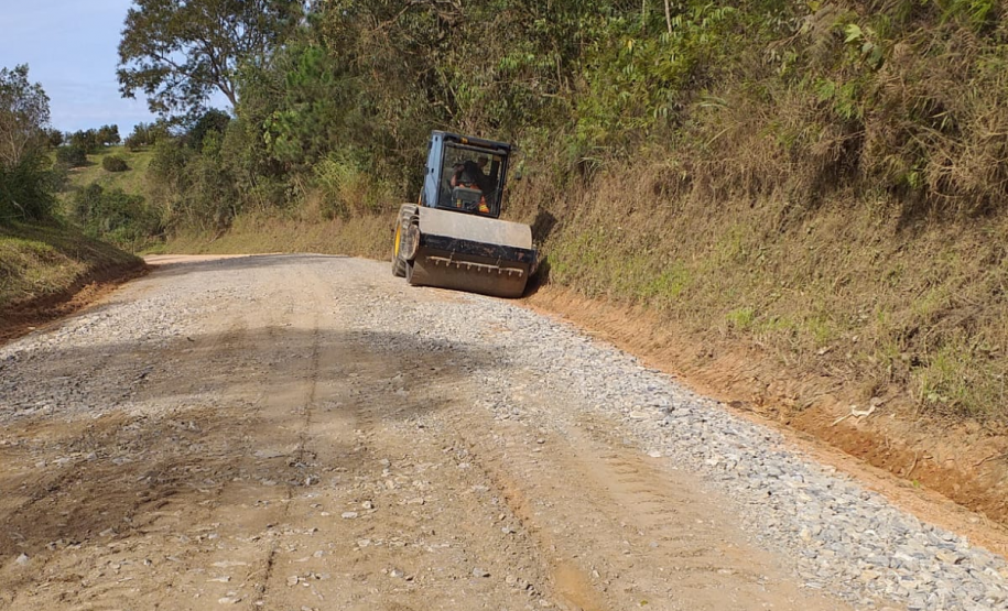 Trecho não-pavimentado da PR-092
