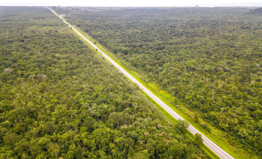 PR-412 entre Guaratuba e Santa Catarina