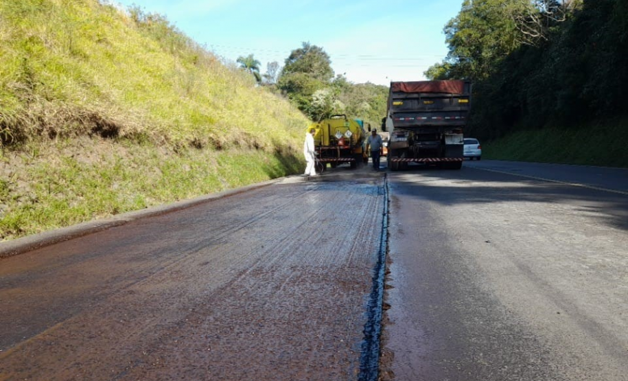 PRC-158 Pato Branco a Vitorino - serviços de conservação