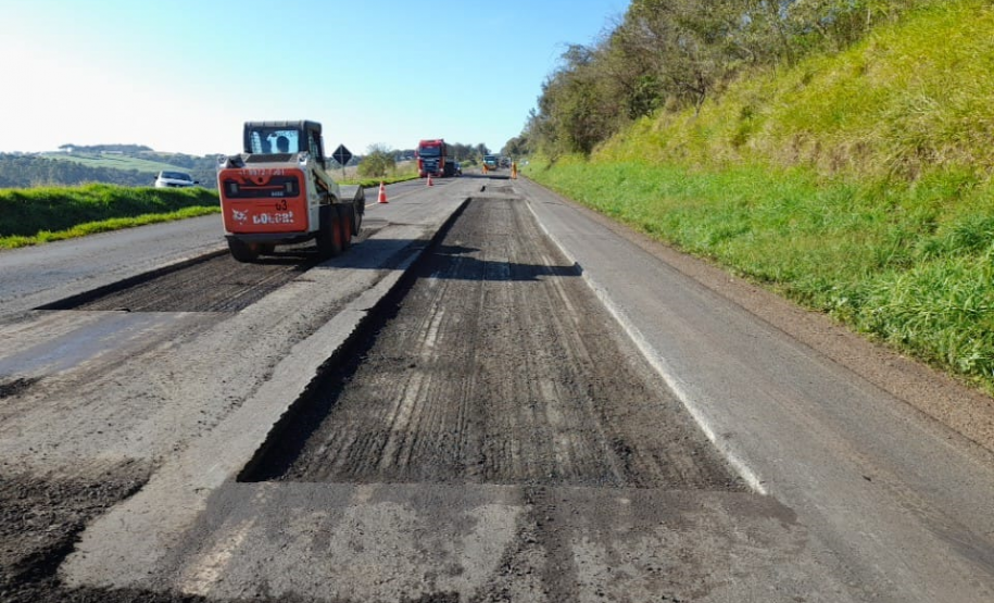 PRC-158 Pato Branco a Vitorino - serviços de conservação