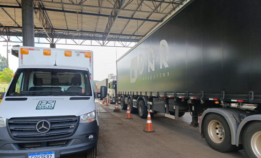 Balança Rodoviária na PRC-280 entre Pato Branco e Mariópolis