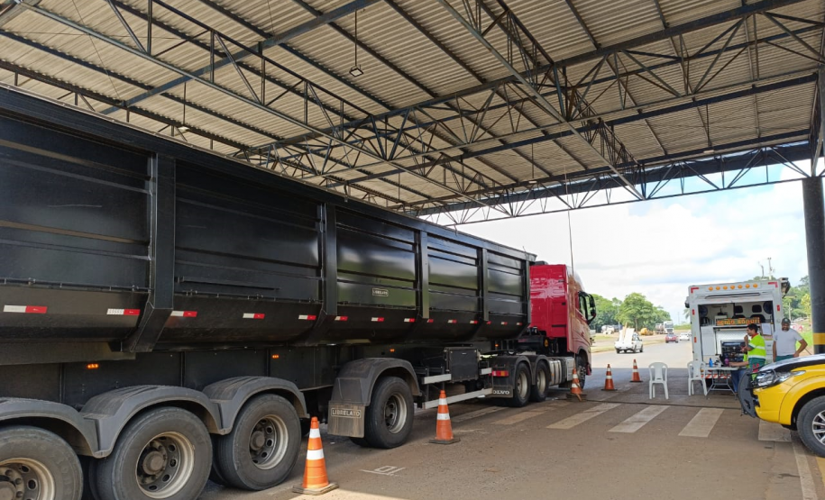 Balança Rodoviária na PRC-280 entre Pato Branco e Mariópolis