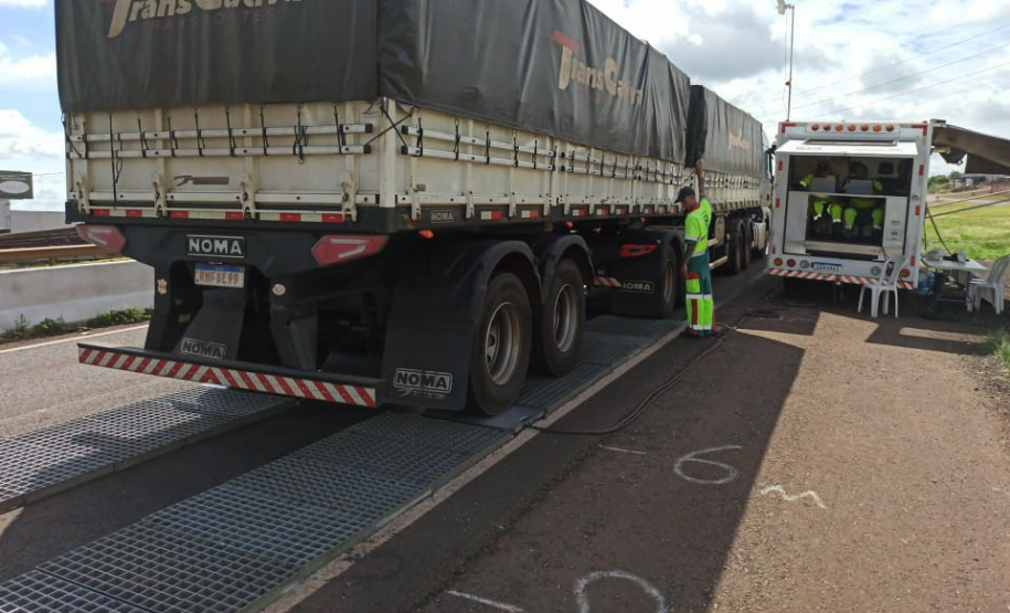 Balança Rodoviária na PRC-467 em Cascavel