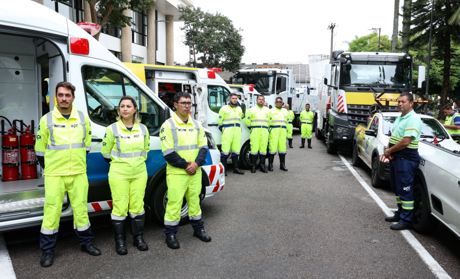 Equipes e equipamentos das novas concessionárias