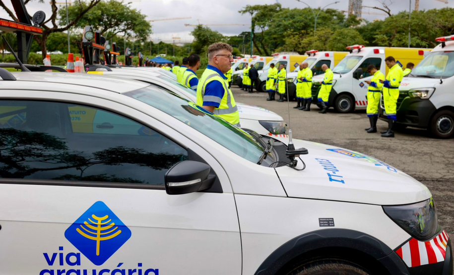 Equipes e equipamentos das novas concessionárias