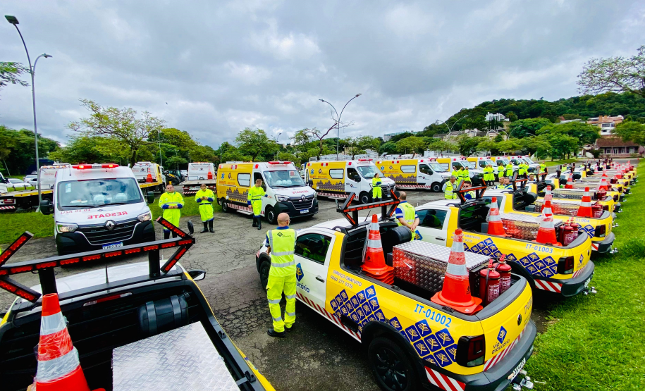Equipes e equipamentos das novas concessionárias