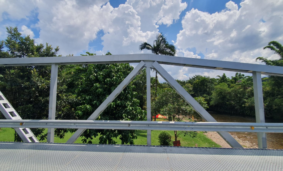 Ponte Rio Nhundiaquara PR-411 em Morretes, após reforma