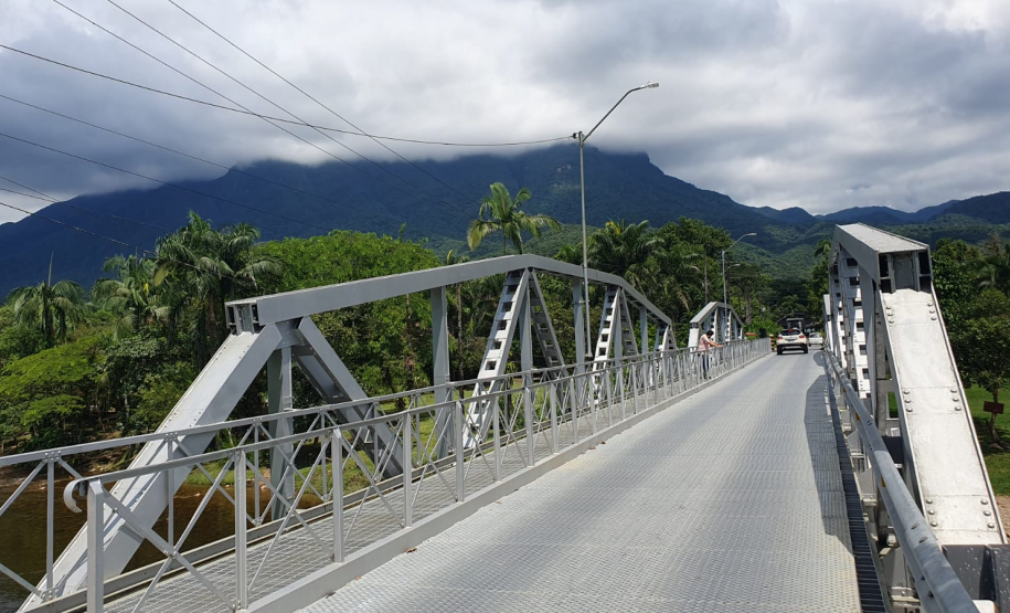 Ponte Rio Nhundiaquara PR-411 em Morretes, após reforma