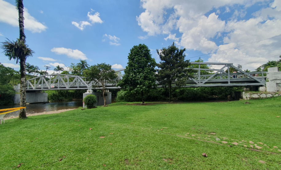 Ponte Rio Nhundiaquara PR-411 em Morretes, após reforma