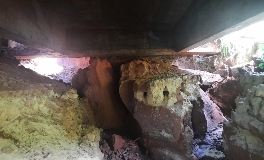 PR-218 bloqueio ponte Rio Paixão entre Amaporã e Graciosa