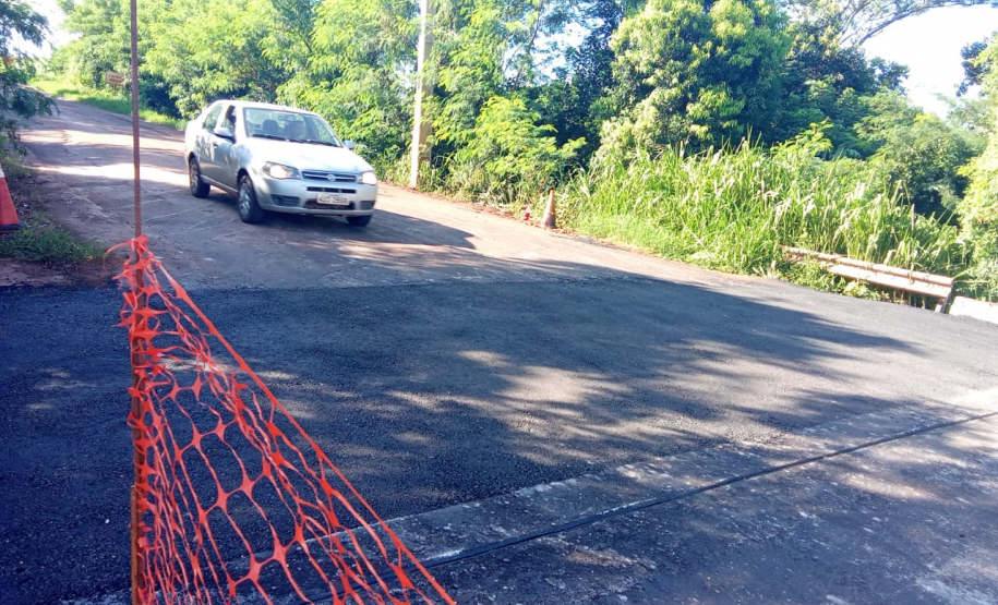 Ponte sobre o Rio dos Padres, na PR-239, em Jesuítas, liberada ao tráfego