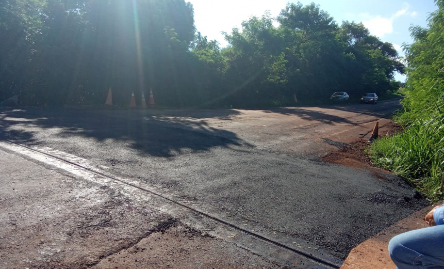 Ponte sobre o Rio dos Padres, na PR-239, em Jesuítas, liberada ao tráfego