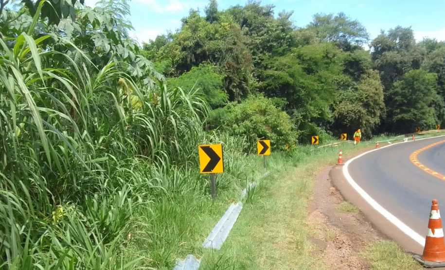 Serviços do Proseg Paraná na PR-317, em Toledo