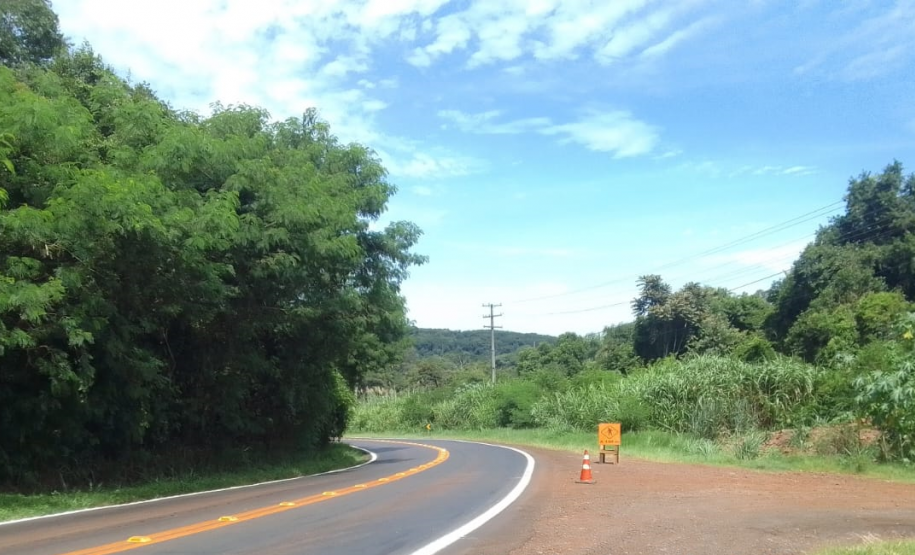 Serviços do Proseg Paraná na PR-317, em Toledo