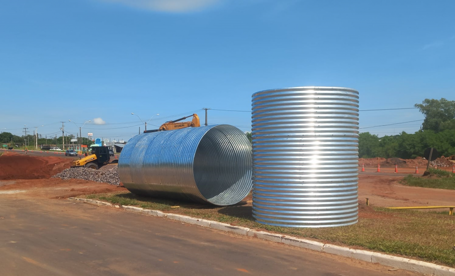 PR-323 em Umuarama, obra de recuperação emergencial - pista esquerda