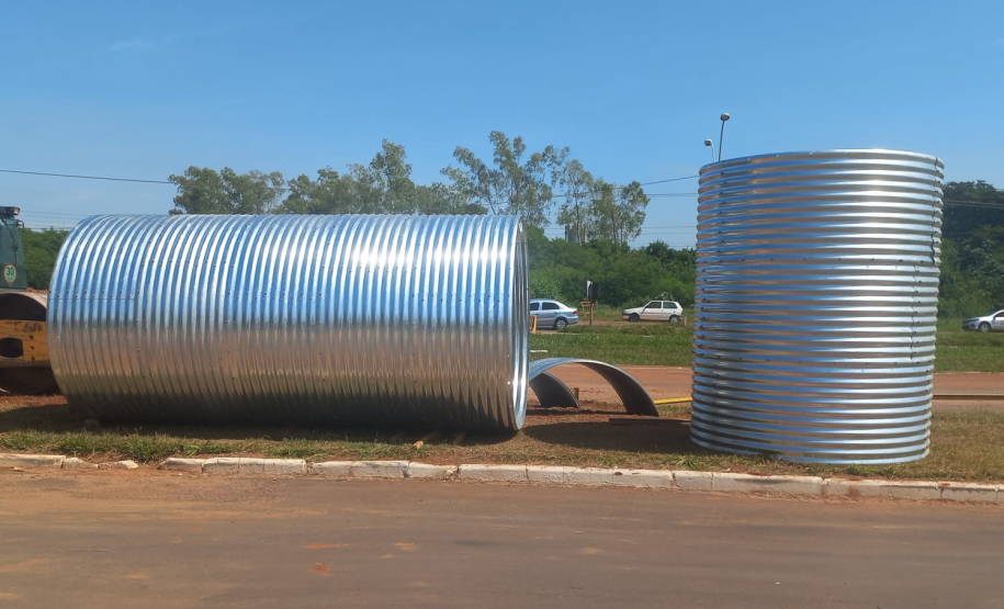 PR-323 em Umuarama, obra de recuperação emergencial - pista esquerda