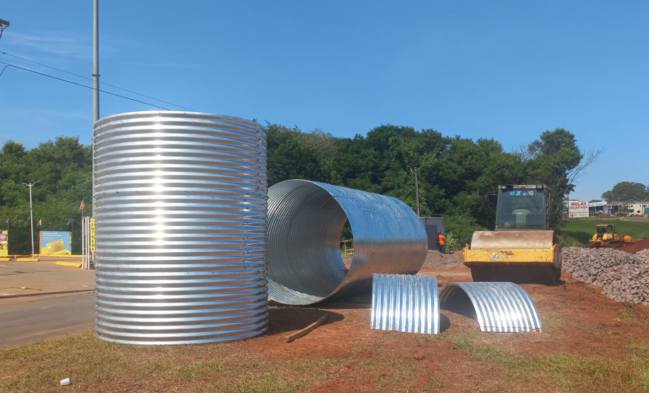 PR-323 em Umuarama, obra de recuperação emergencial - pista esquerda