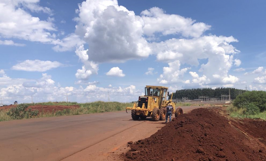 Obras do novo Contorno Oeste de Marechal Cândido Rondon