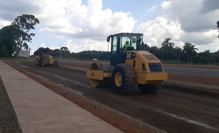 PRC-466 em Pitanga: obra para concluir novas vias marginais