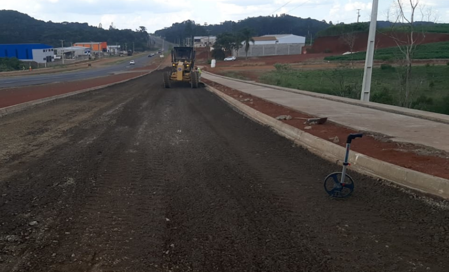 PRC-466 em Pitanga: obra para concluir novas vias marginais