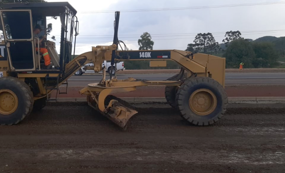 PRC-466 em Pitanga: obra para concluir novas vias marginais