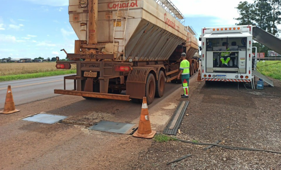 Balança Rodoviária na PR-317 em Toledo