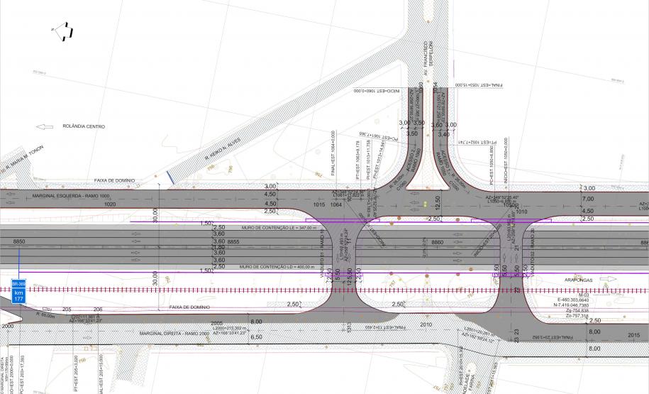 Folha do projeto geométrico