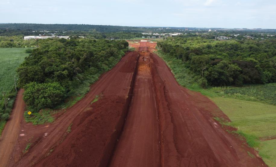 Perimetral Leste - terraplenagem