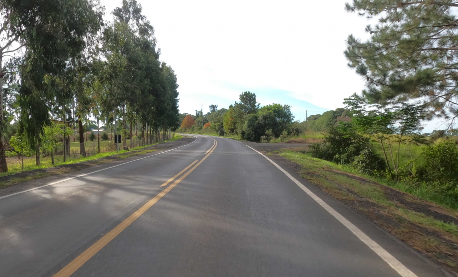 Trecho da PR-151 contemplado na obra de restauração e ampliação da capacidade