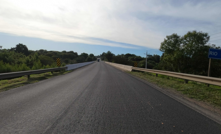 Trecho da PR-151 contemplado na obra de restauração e ampliação da capacidade