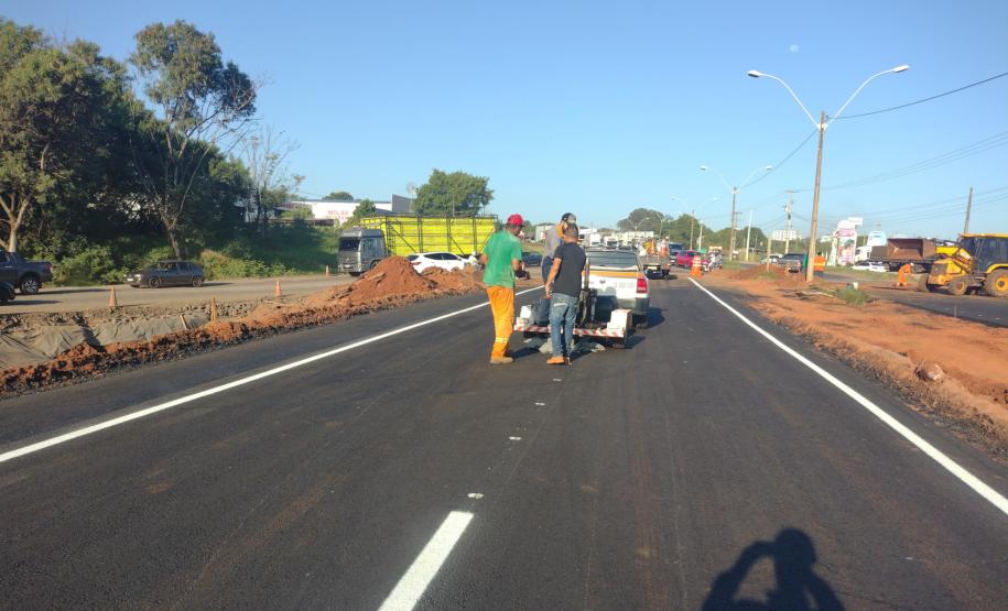 PR-323 em Umuarama - sinalização e sondagens