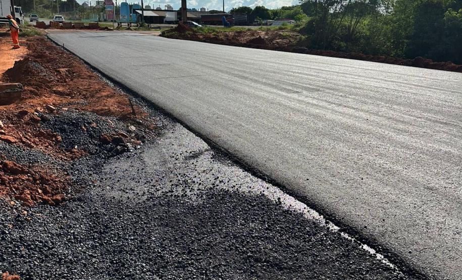 PR-323 em Umuarama - pavimentação