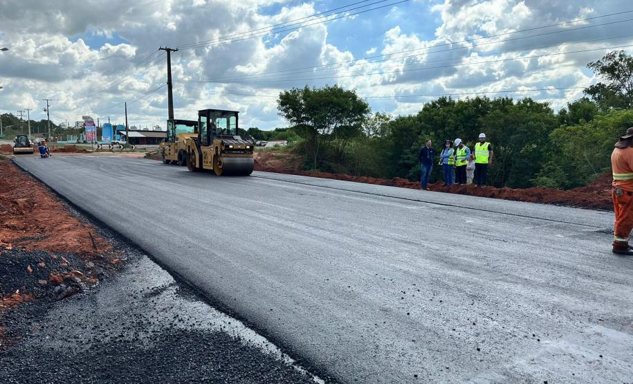 PR-323 em Umuarama - pavimentação