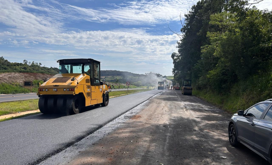 Obras de duplicação da PR-445 entre Mauá da Serra e Lerroville (distrito de Londrina)