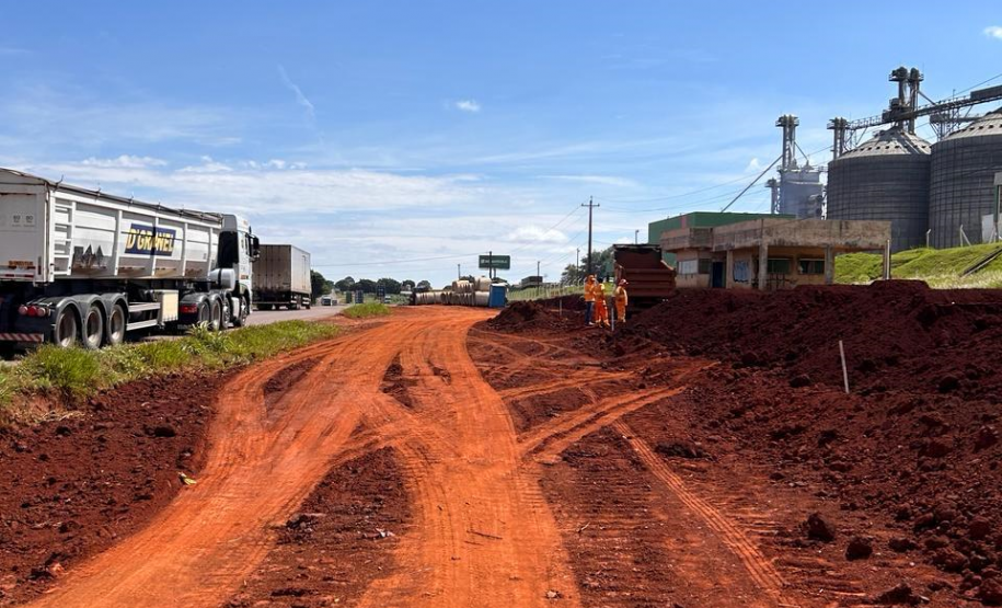 Obras de duplicação da PR-445 entre Mauá da Serra e Lerroville (distrito de Londrina)