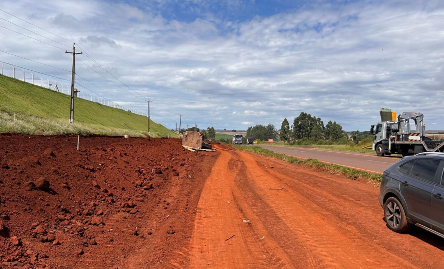 Obras de duplicação da PR-445 entre Mauá da Serra e Lerroville (distrito de Londrina)