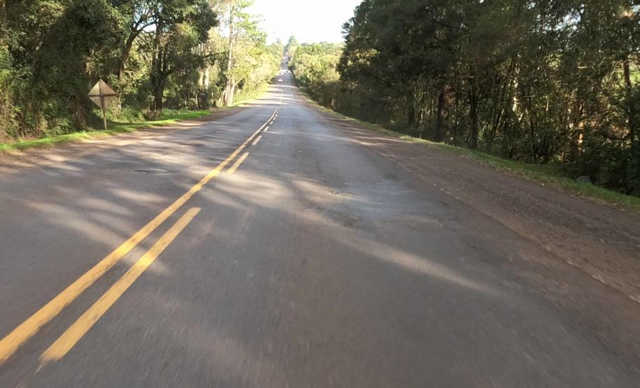 PRC-466 entre Pitanga e Guarapuava