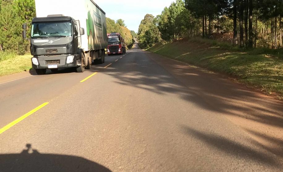 PRC-466 entre Pitanga e Guarapuava