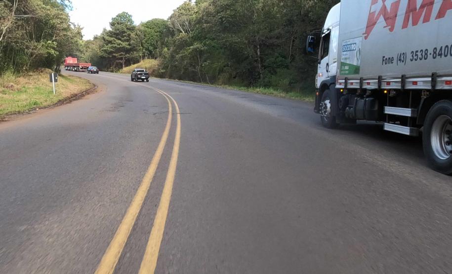 PRC-466 entre Pitanga e Guarapuava