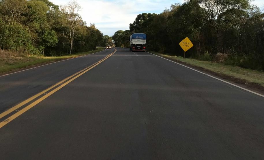 PRC-466 entre Pitanga e Guarapuava