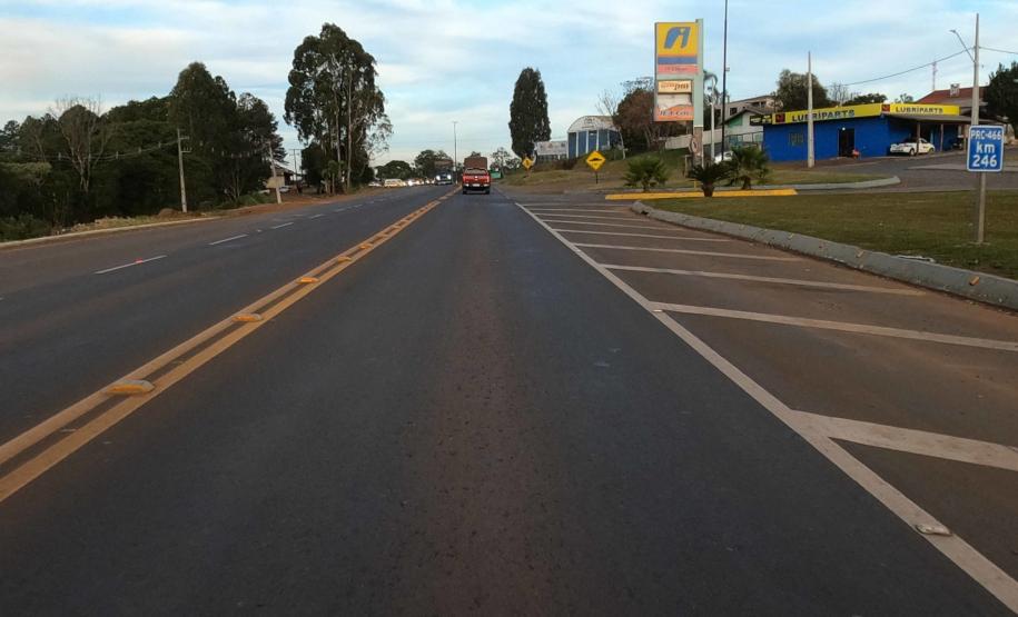 PRC-466 entre Pitanga e Guarapuava