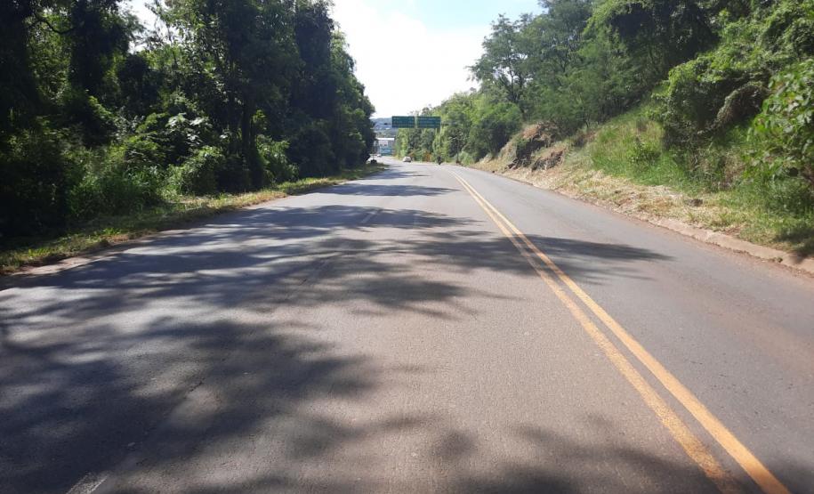 PR-180 entre Francisco Beltrão e Marmeleiro, trecho que receberá as melhorias