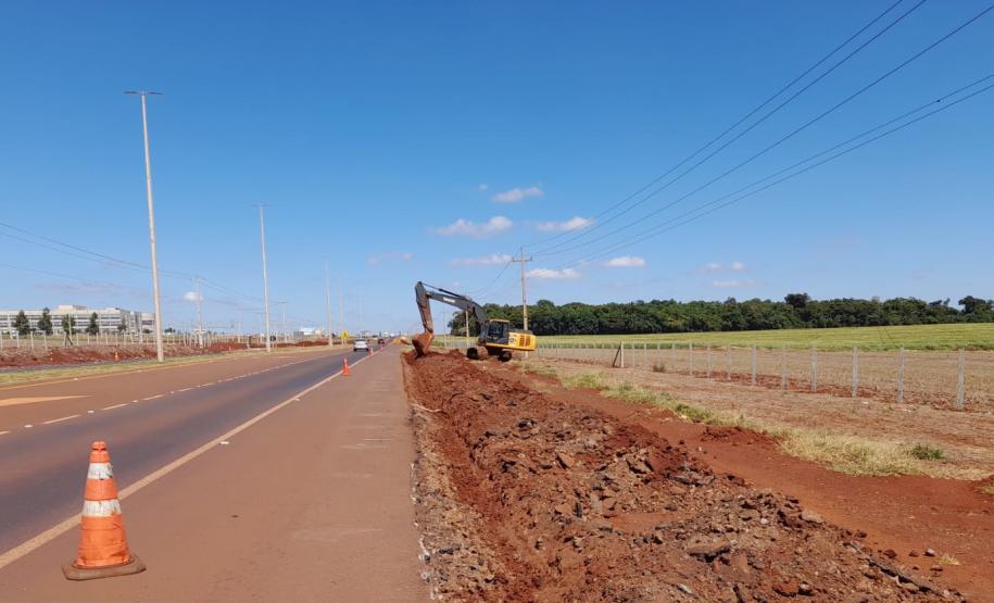 PR-239 entre Toledo e Bragantina (distrito de Assis Chateaubriand) - pavimentação em etapa final